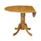 International Concepts 42 in. Dual Drop Leaf Table with 4 Splat Back Dining Chairs - 5 Piece Dining Set K04-42DP-C46-10-4 - alternate 2